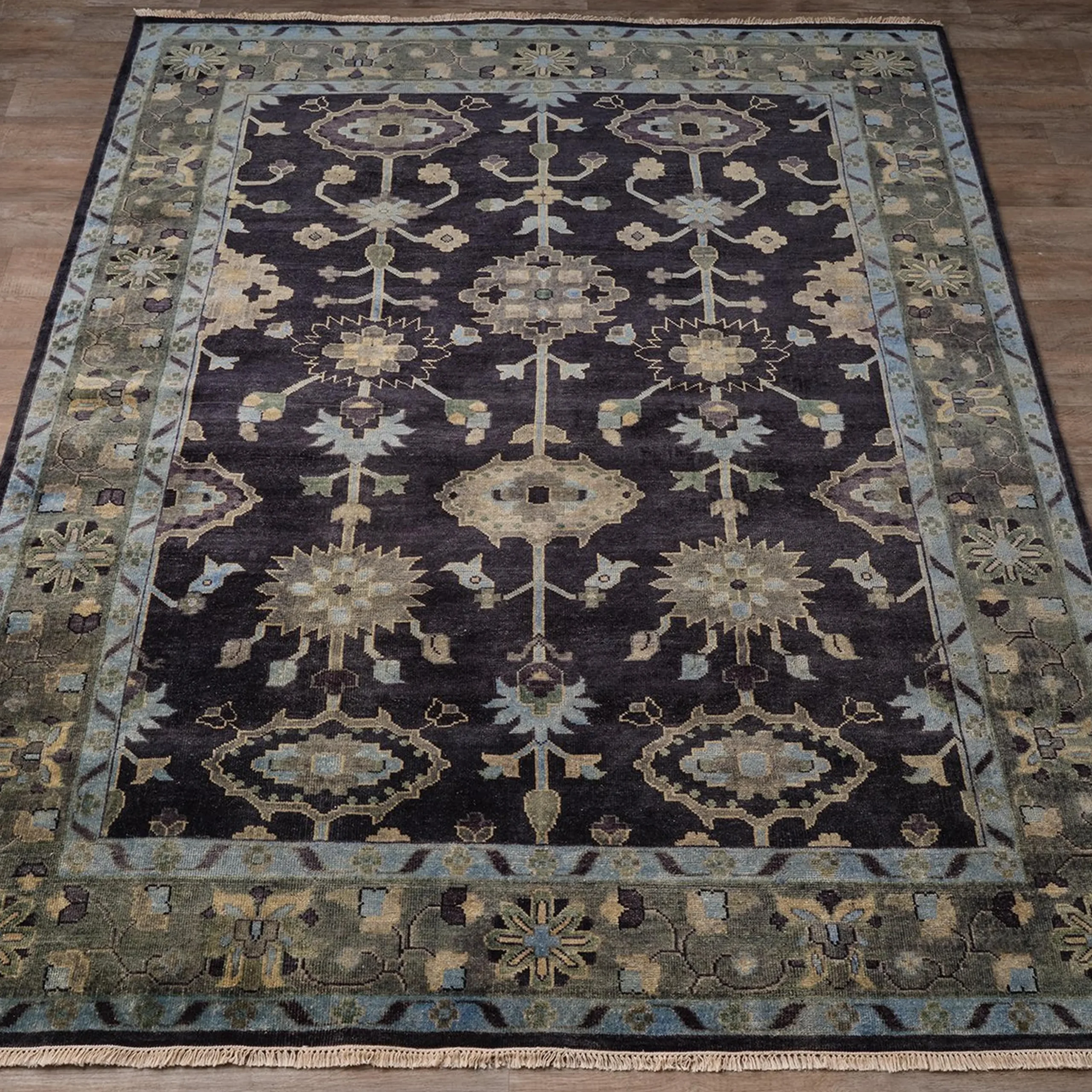 Delacourt Hand-Knotted Rug