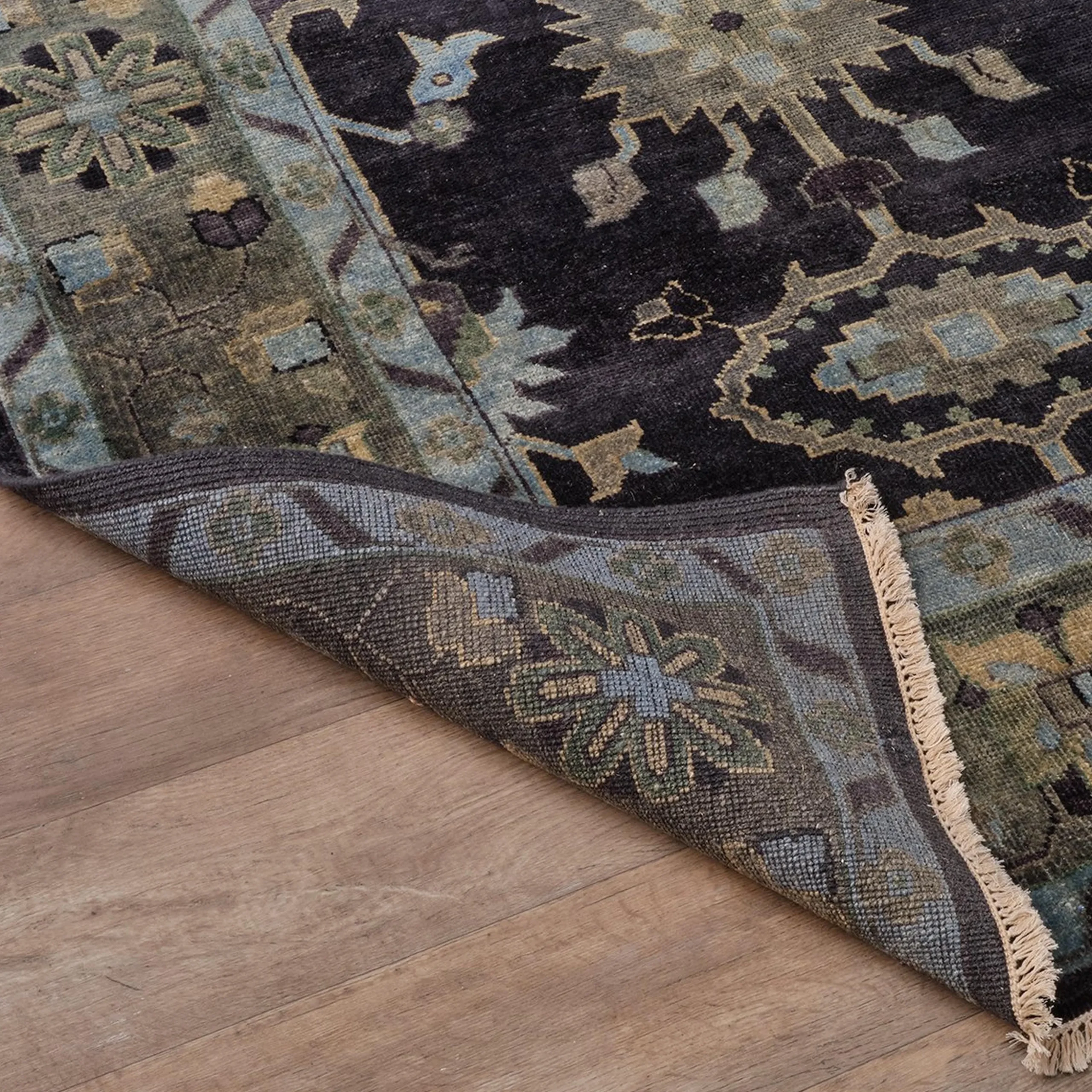 Delacourt Hand-Knotted Rug