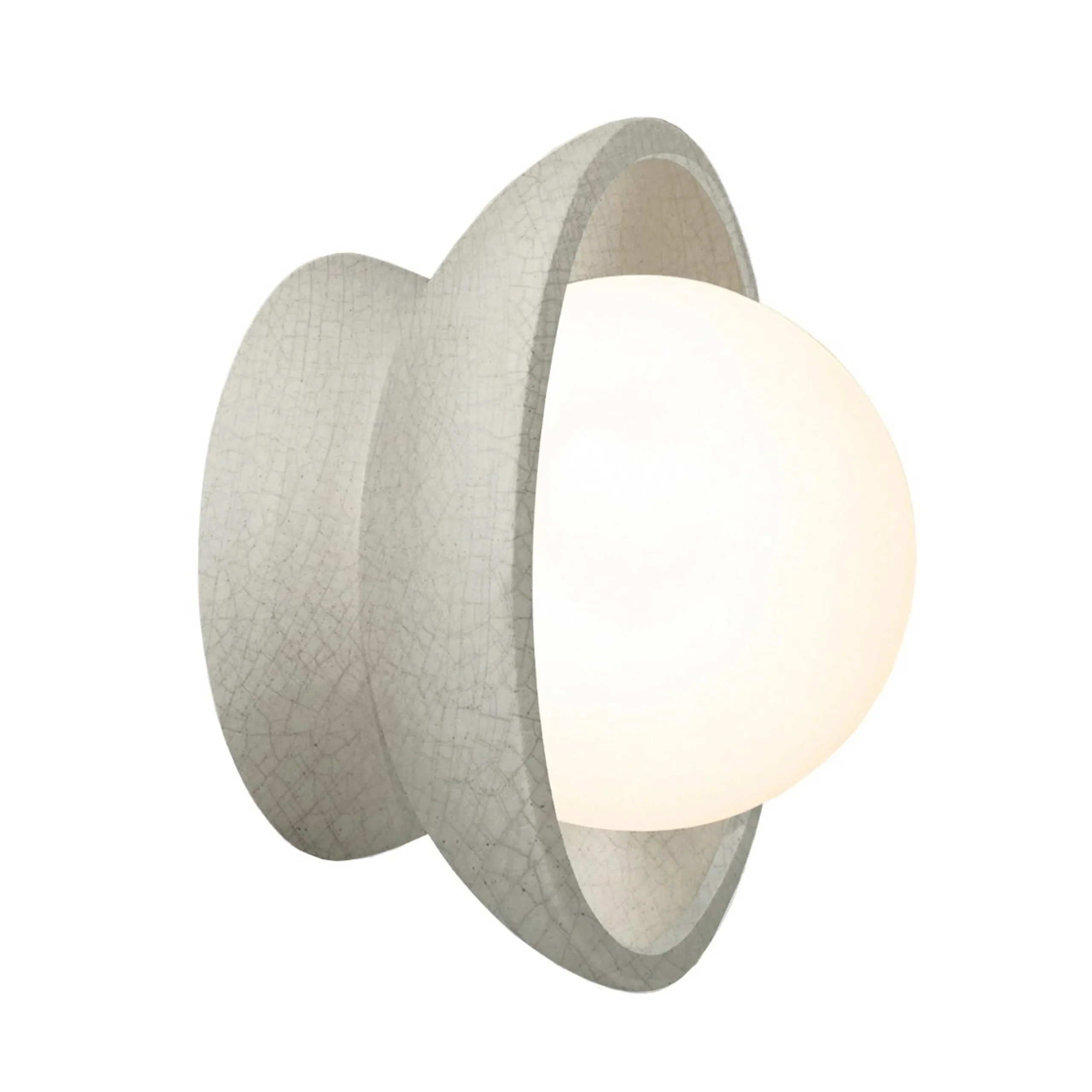Delphi Ceramic Sconce - Crackle