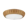 Demeter Rattan Ceiling Light - Medium