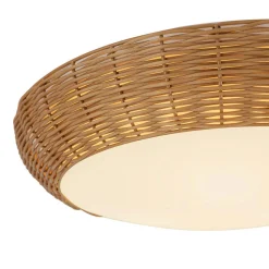 Demeter Rattan Ceiling Light - Medium