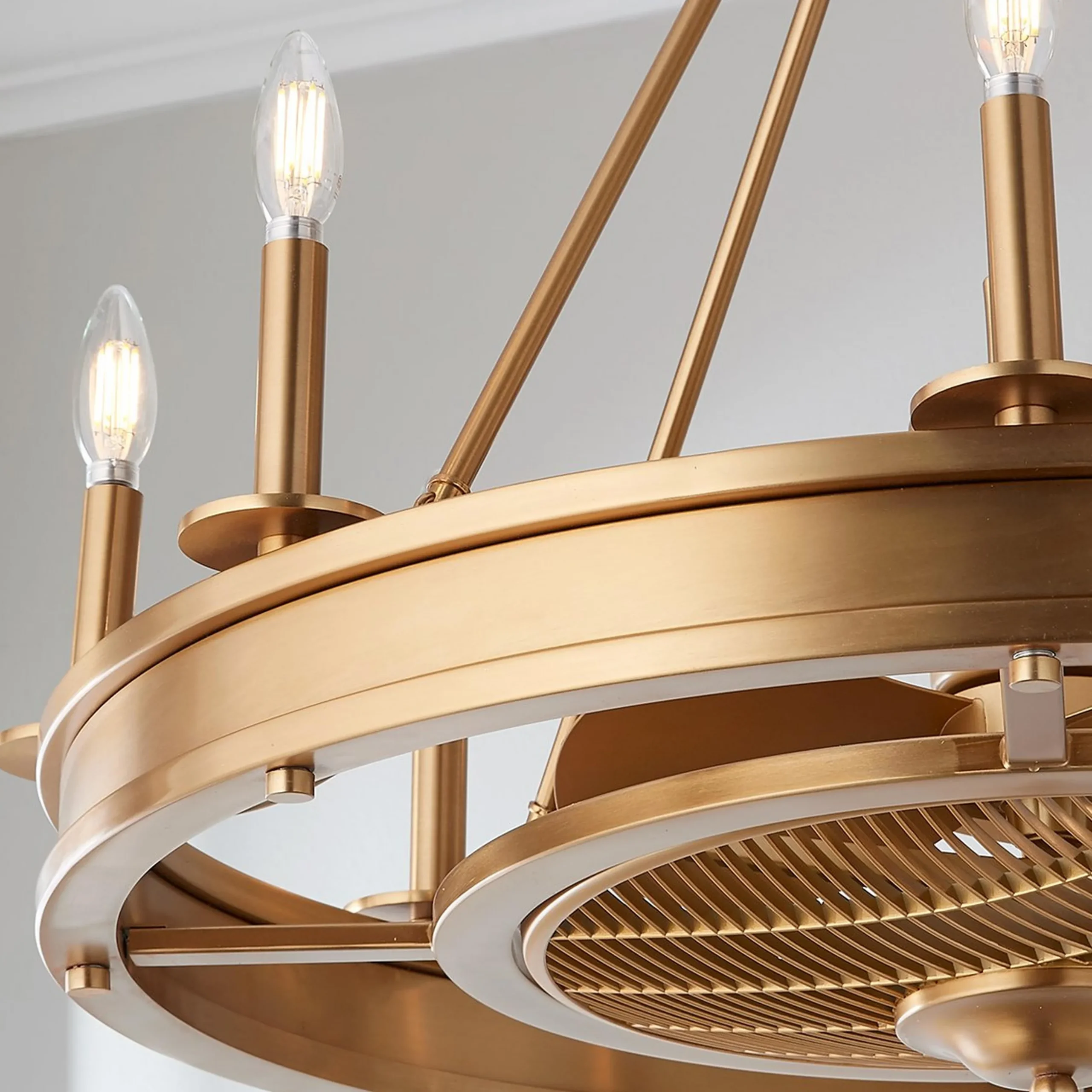 30" Derbyshire Ceiling Fandelier