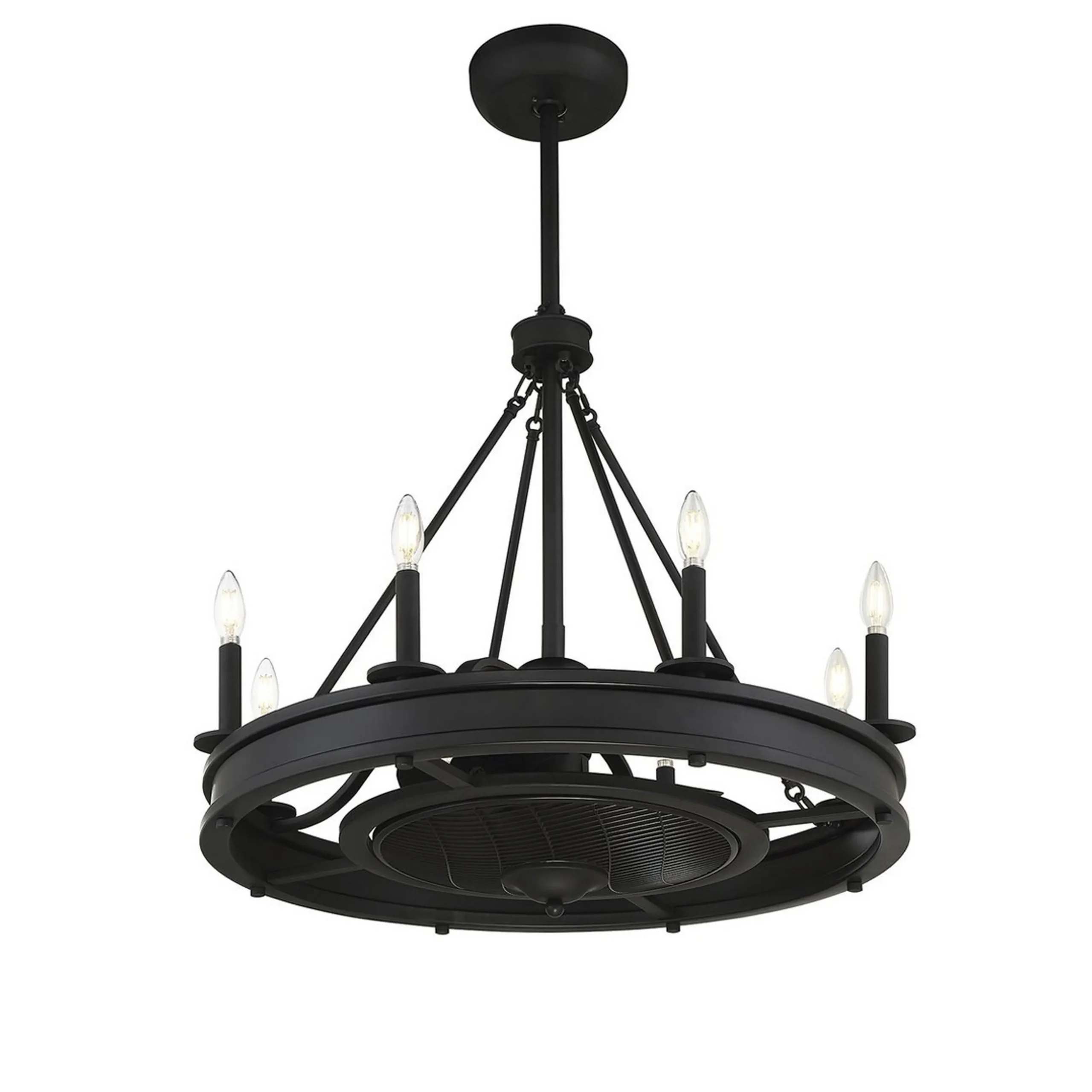30" Derbyshire Ceiling Fandelier