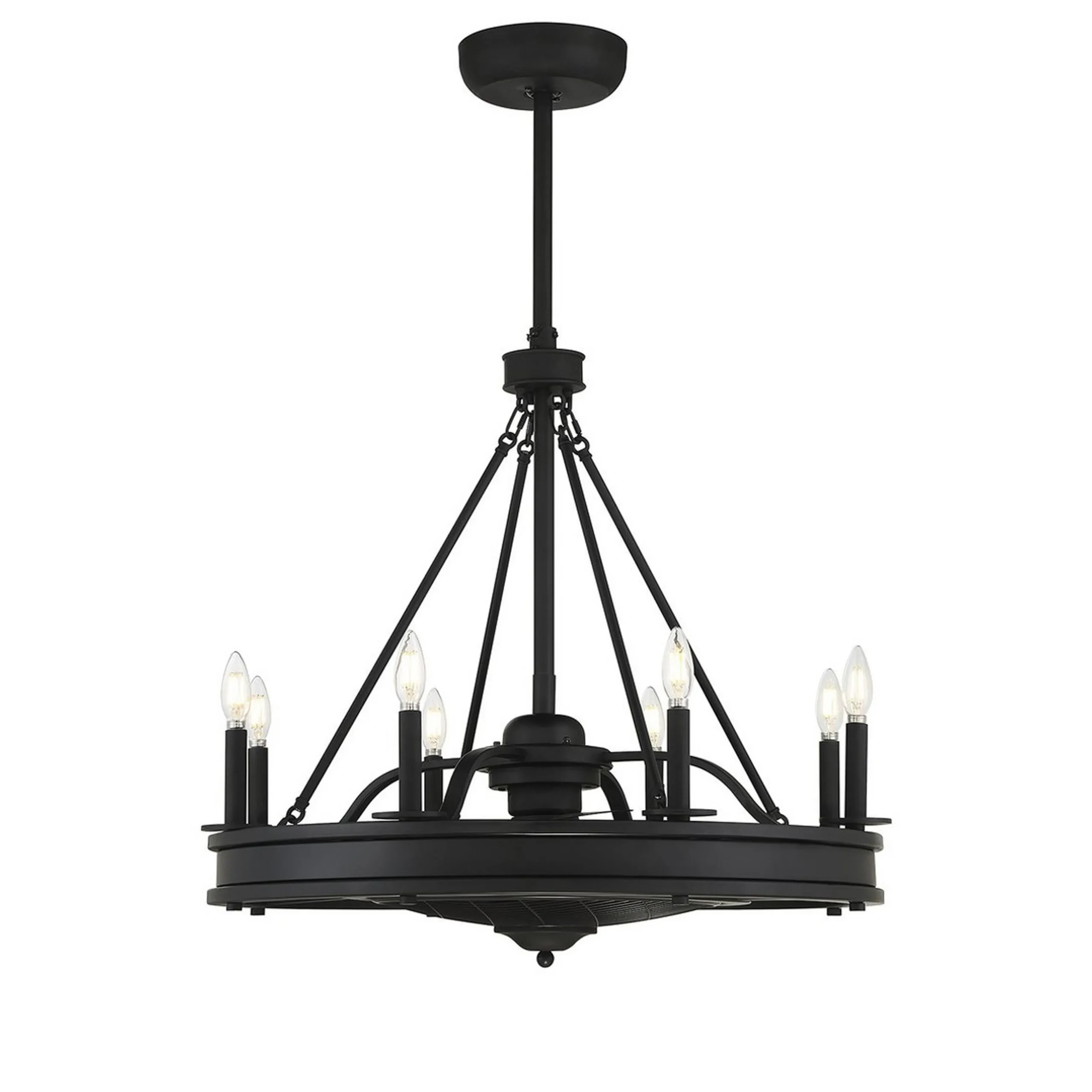 30" Derbyshire Ceiling Fandelier