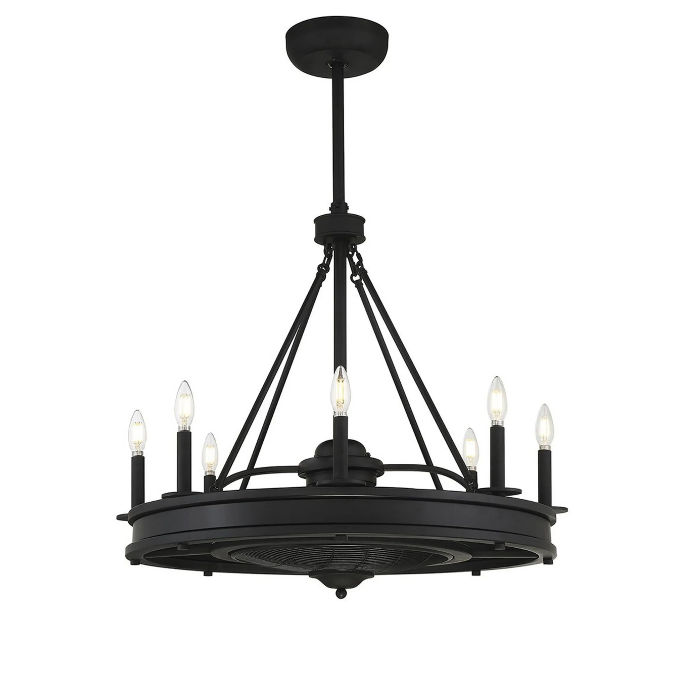 30" Derbyshire Ceiling Fandelier