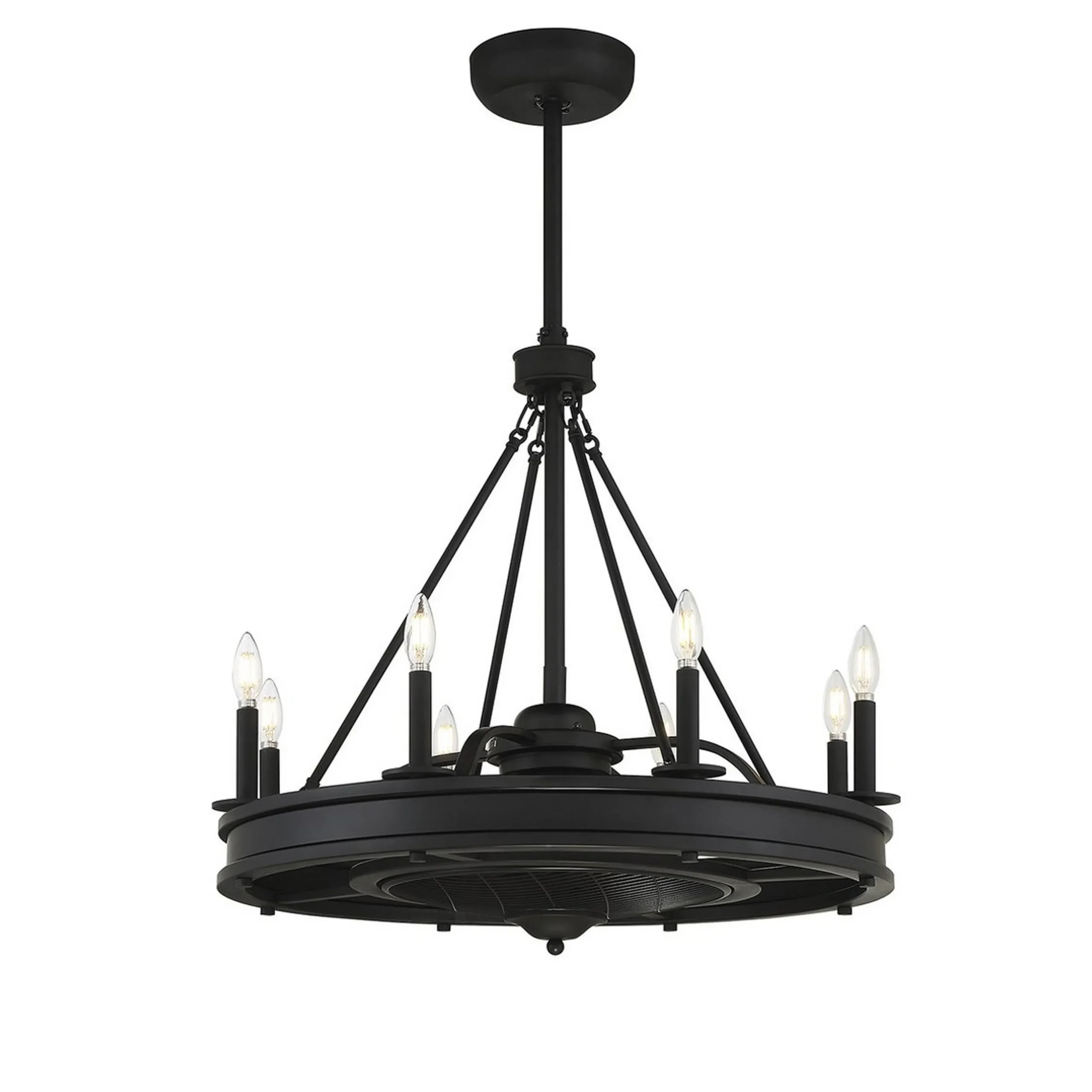 30" Derbyshire Ceiling Fandelier