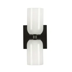 Devon Bath Sconce - 2 Light - Glass
