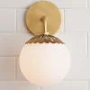 Dewdrop Globe Sconce