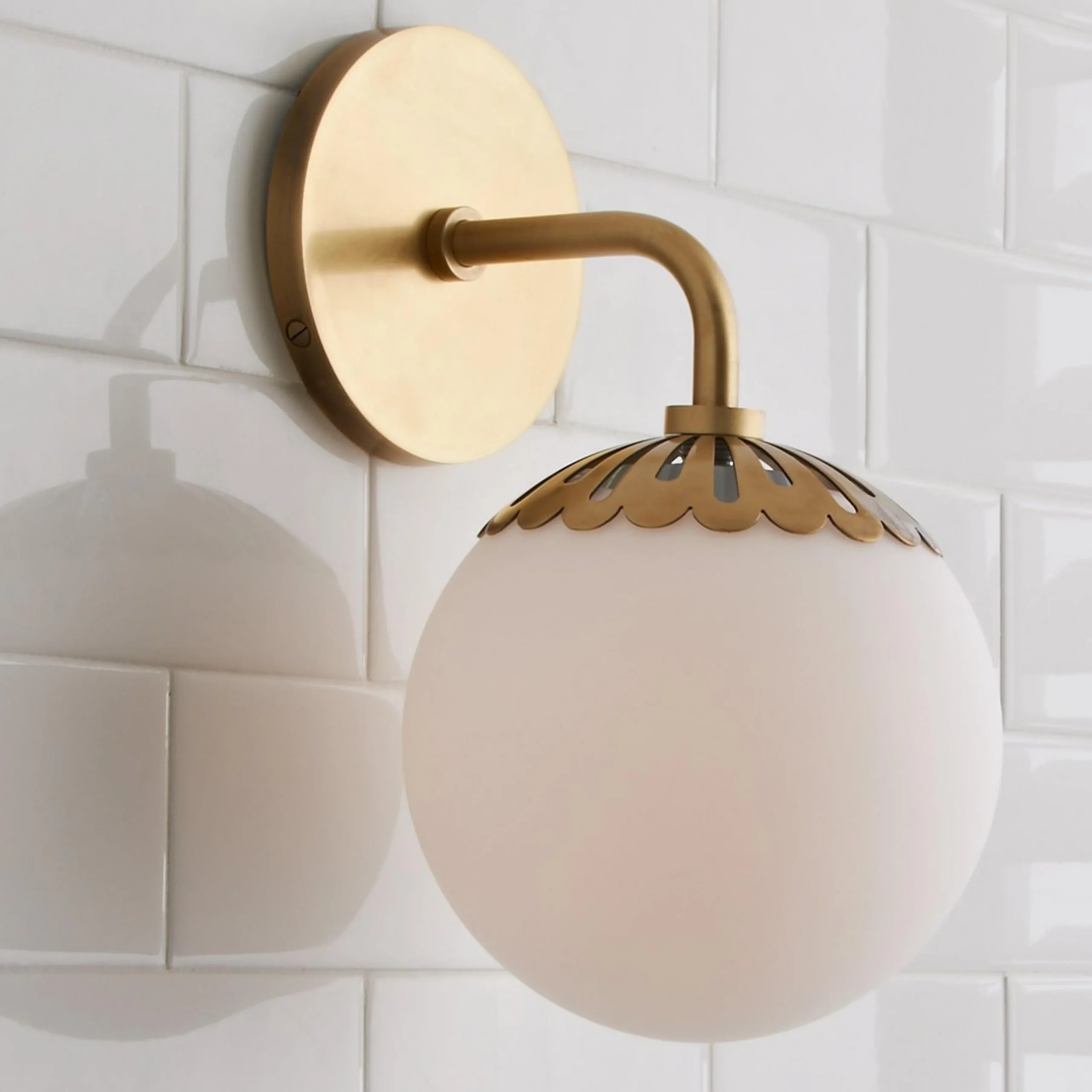 Dewdrop Globe Sconce