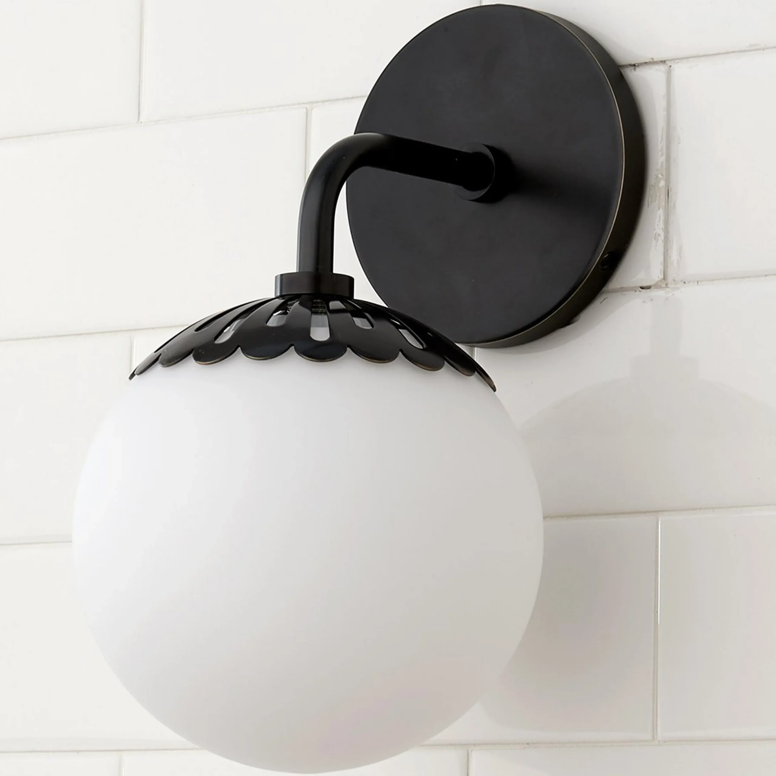 Dewdrop Globe Sconce