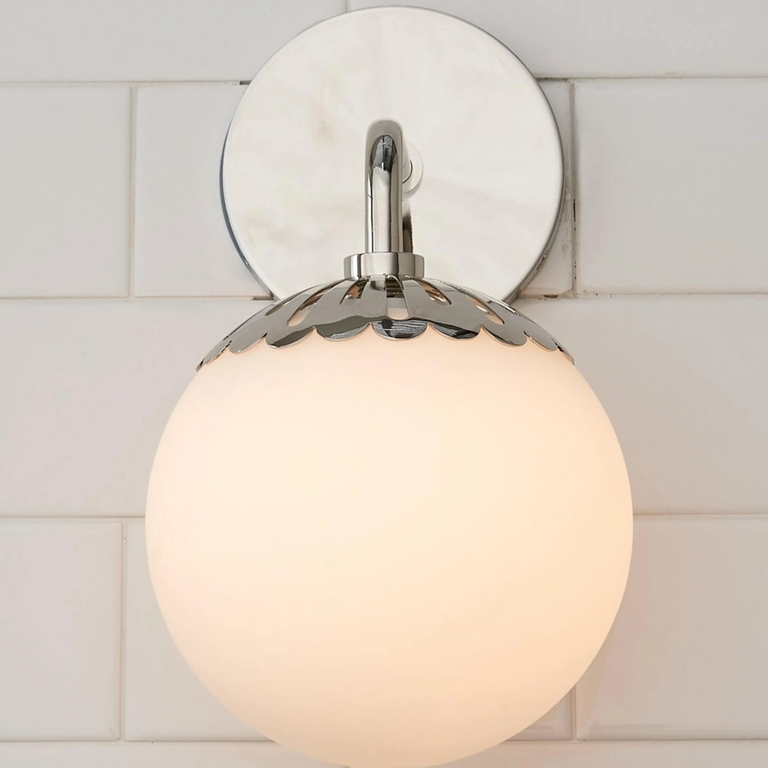 Dewdrop Globe Sconce
