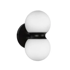 Dewstack LED Outdoor Sconce - Opal Glass