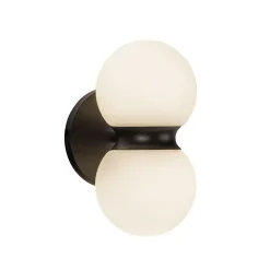 Dewstack LED Outdoor Sconce - Opal Glass
