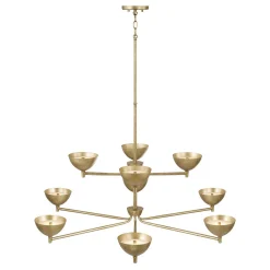 Dipti LED Two-Tier Chandelier