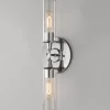 Double Bullet Glass Sconce