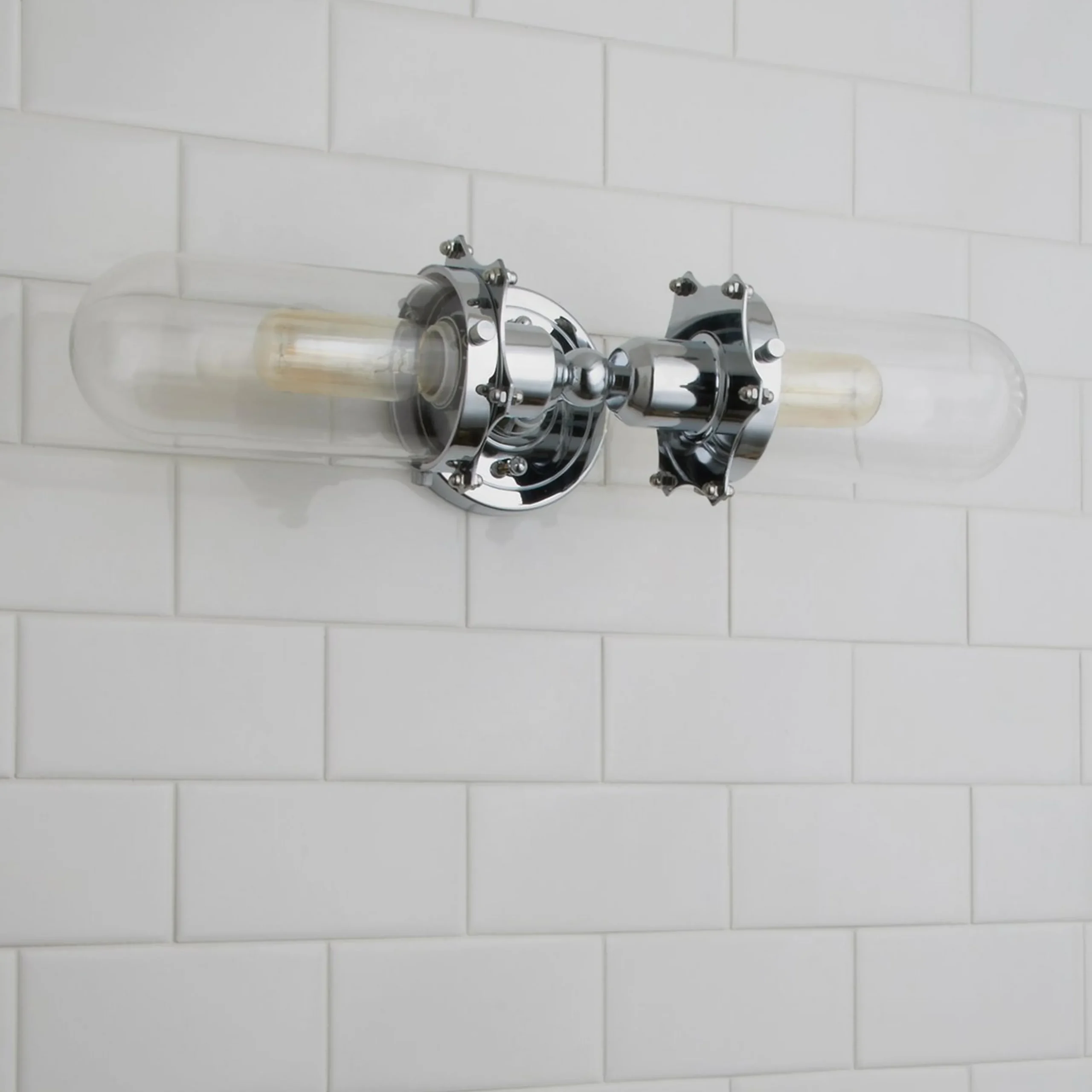 Double Bullet Sconce - Small