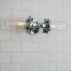 Double Bullet Sconce - Small