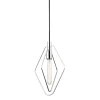 Double Frame Diamond Pendant