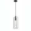 Double Frame Rectangular Pendant