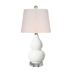 Double Gourd Lamp - Clear Base