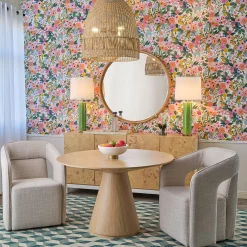 Double Handle Cylinder Table Lamp