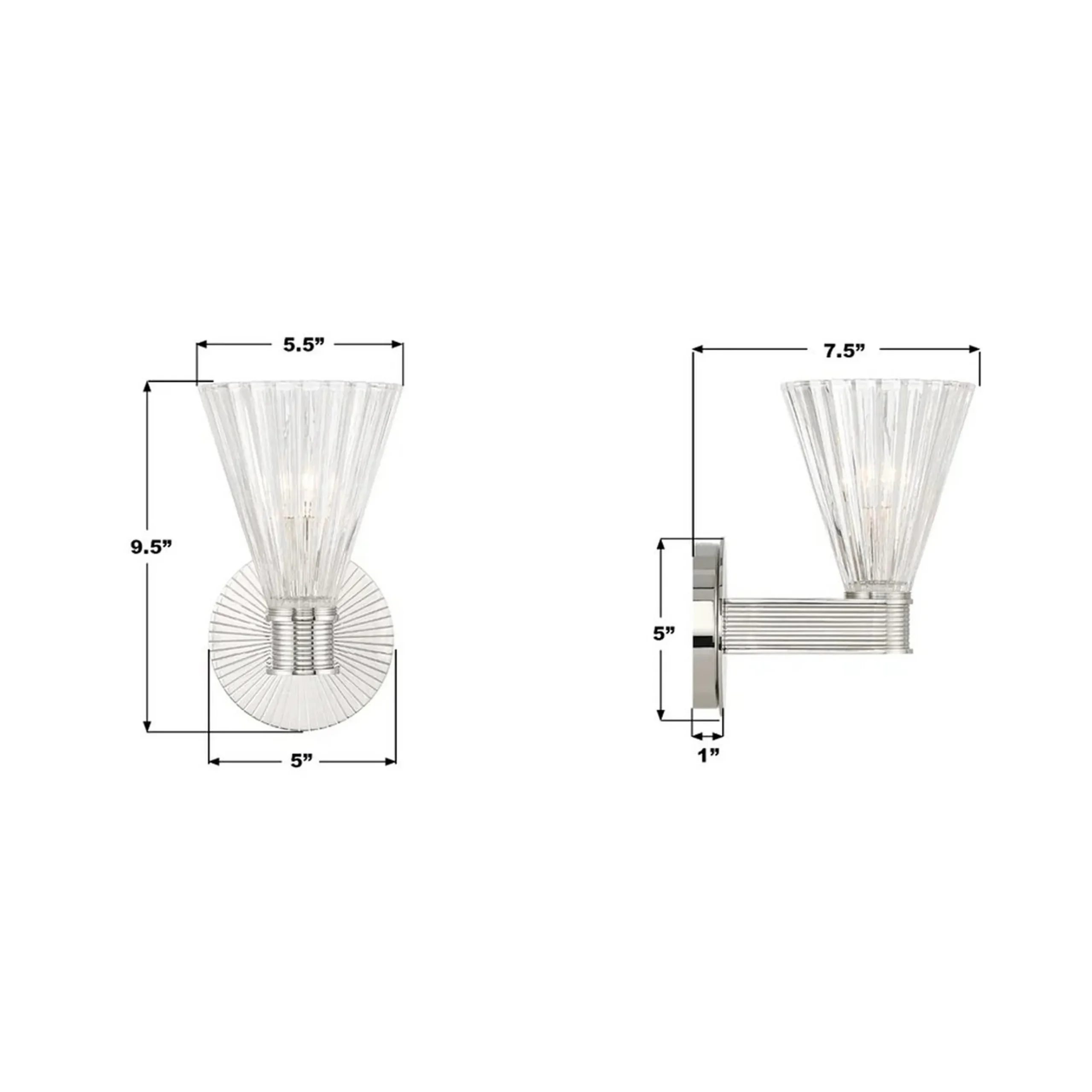Drewsey Bath Sconce - 1 Light