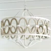 Driftwood Entwined Ovals Chandelier