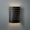 Drip Dot Ceramic Outdoor Sconce - Large - Matte