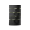 Drip Dot Ceramic Outdoor Sconce - Small - Matte