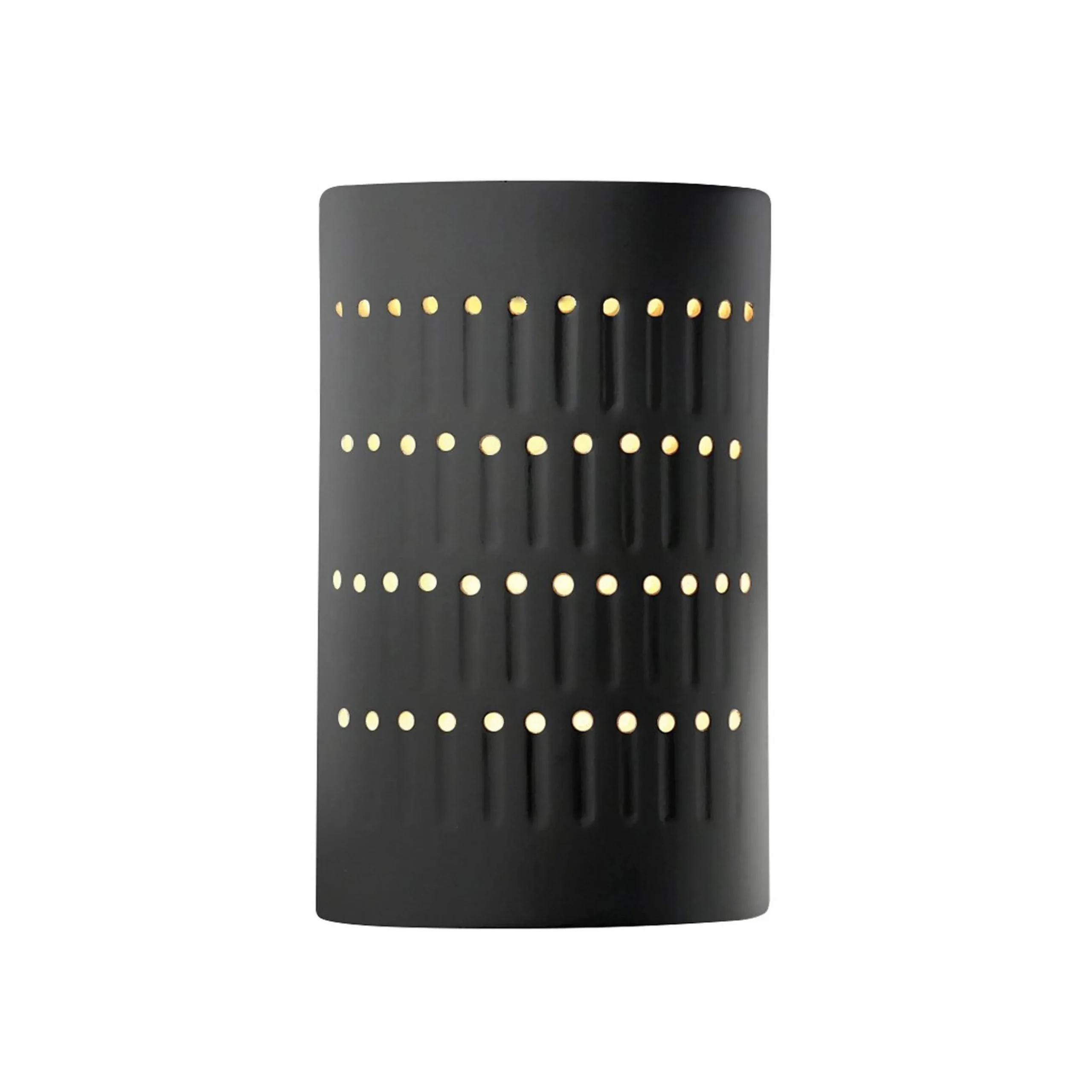 Drip Dot Ceramic Outdoor Sconce - Small - Matte
