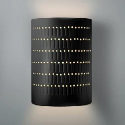 Drip Dot Ceramic Sconce - Large - Matte