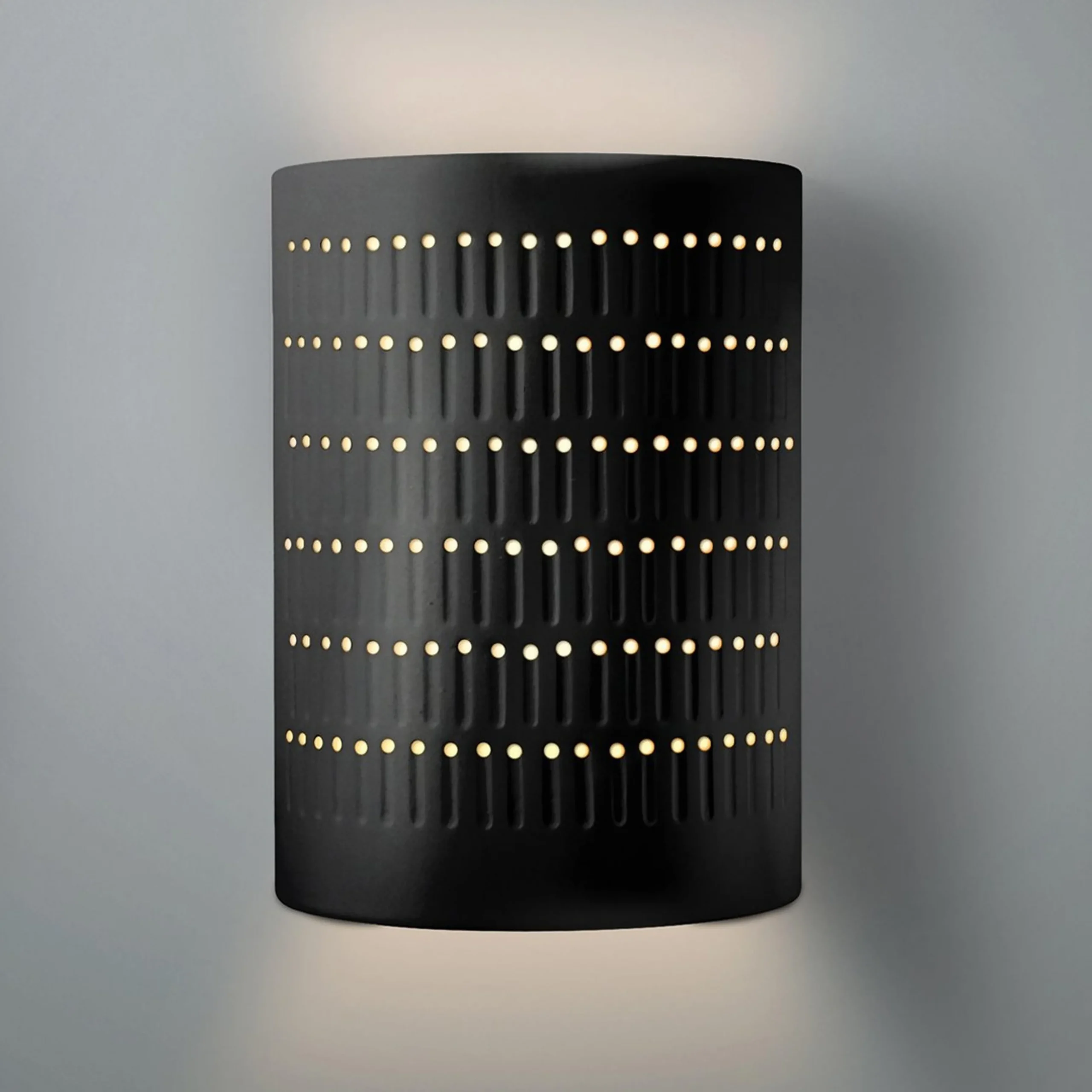 Drip Dot Ceramic Sconce - Large - Matte