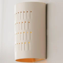 Drip Dot Ceramic Sconce - Small