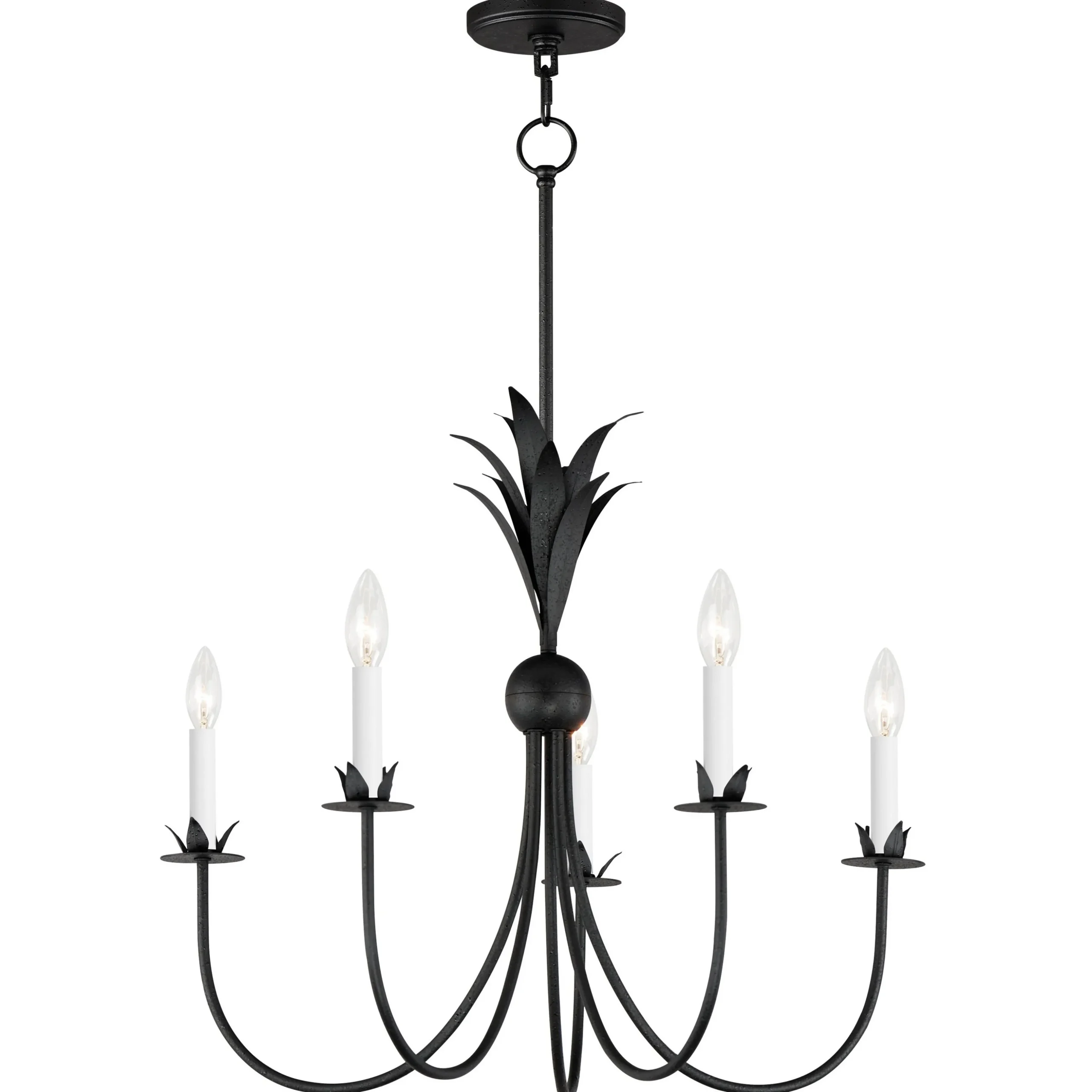 Eartha Chandelier - 5 Light