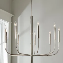 ED Ellen DeGeneres Brianna 9 Light Chandelier