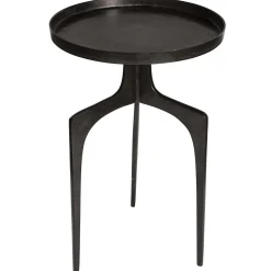 Electroplate End Table