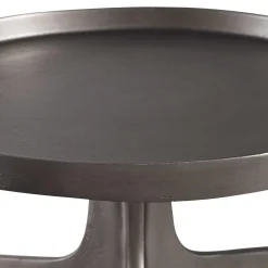Electroplate End Table