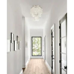 Elegant Capiz Shell Ceiling Light