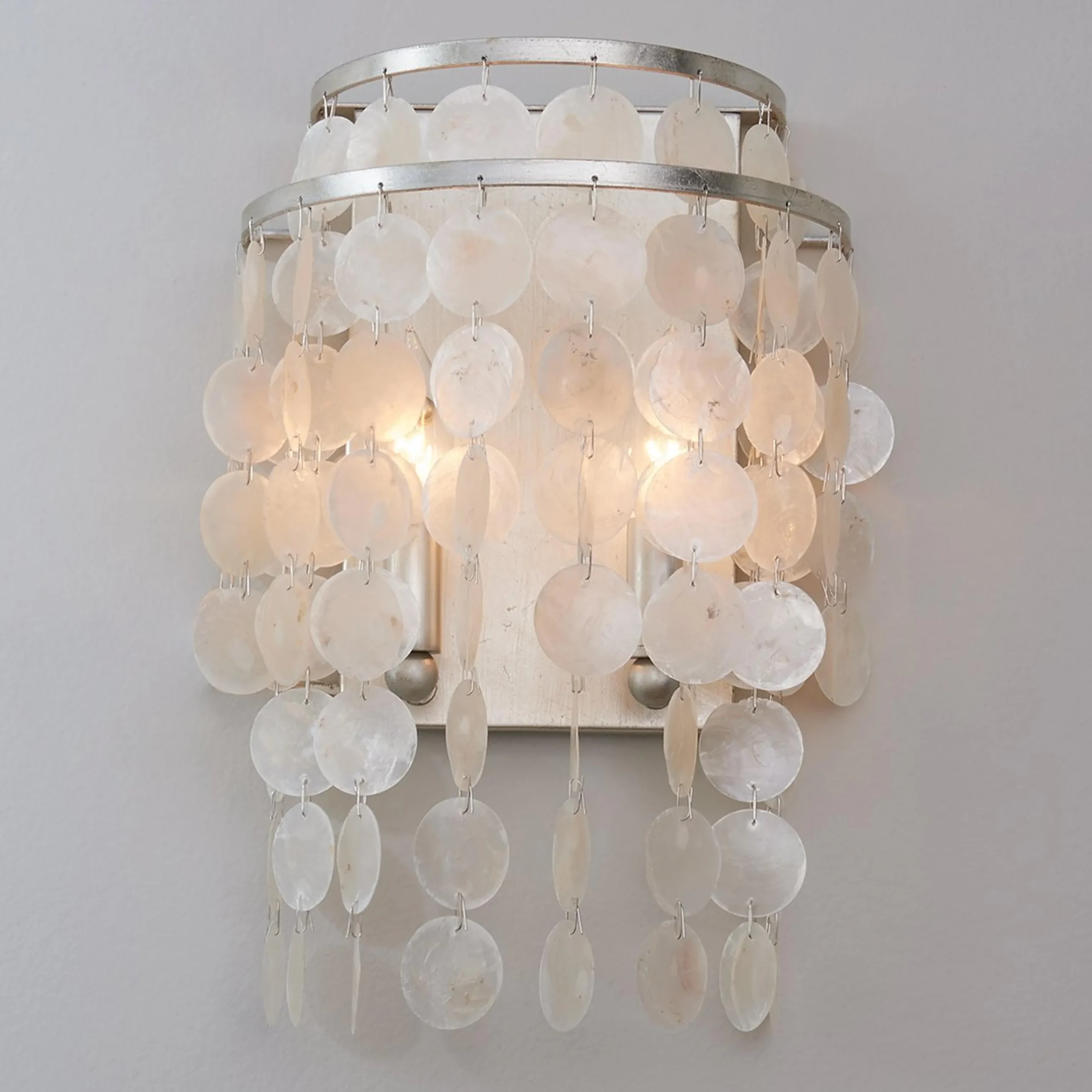 Elegant Capiz Shell Sconce