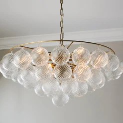 Elodie Chandelier - 9 Light - Clear