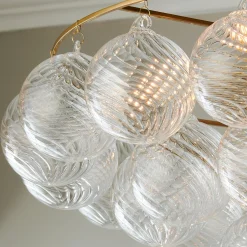 Elodie Chandelier - 9 Light - Clear