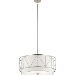 Emmy Geo Drum Chandelier - Large