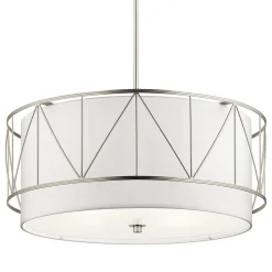 Emmy Geo Drum Chandelier - Large