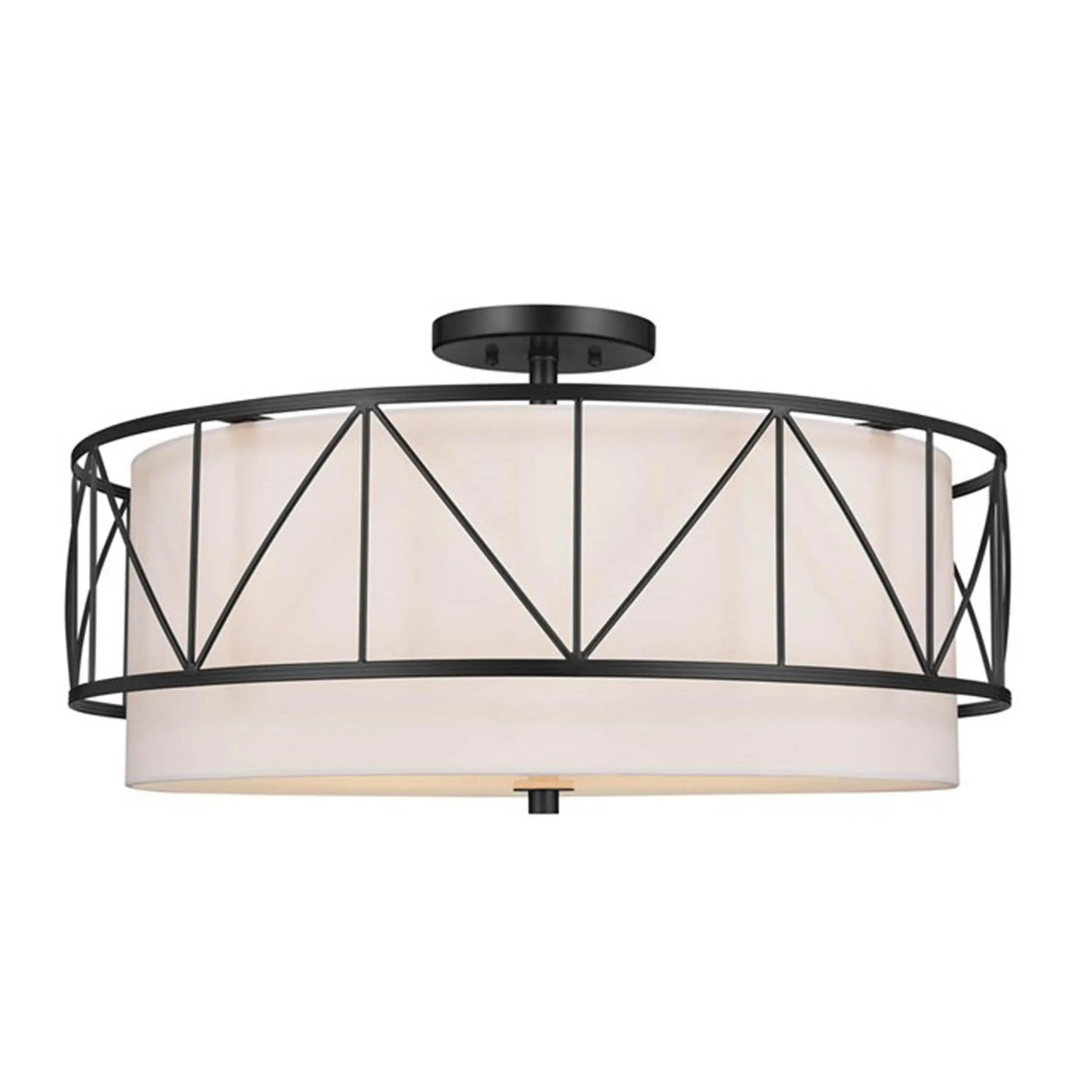 Emmy Geo Semi-Flush Ceiling Light