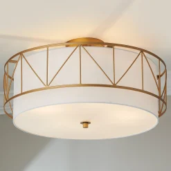 Emmy Geo Semi-Flush Ceiling Light