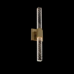 Etched Crystal Sconce