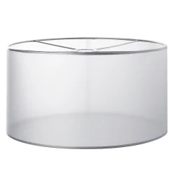 15" Euro Fitter Sheer Elegance Organza Drum Shade