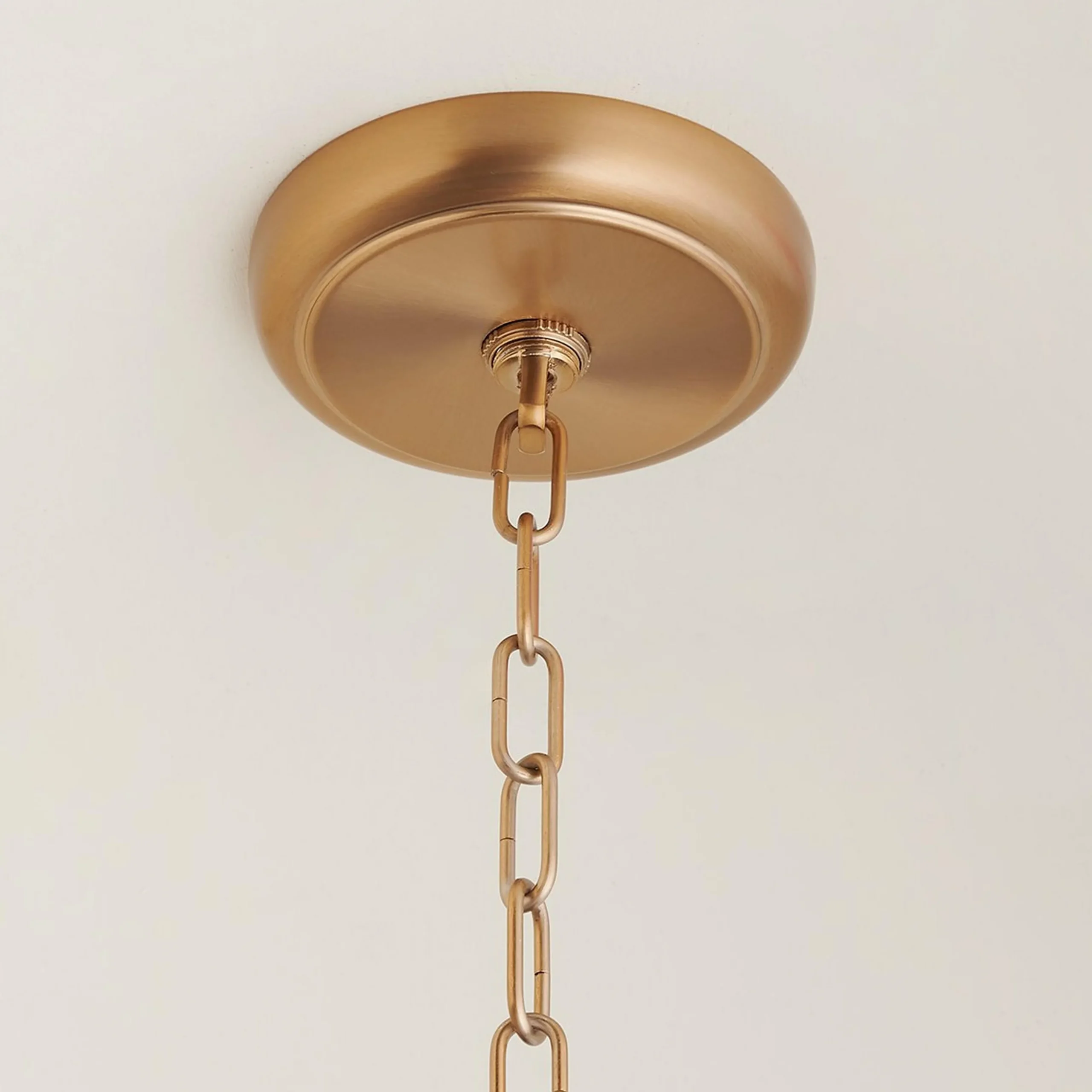 Faceted Glass Layered Chandelier - 25"