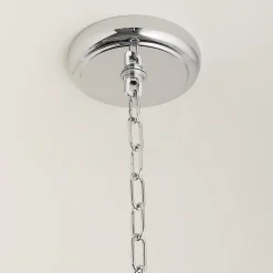 Faceted Glass Layered Chandelier - 25