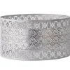 18" Filigree Lotus Euro Fitter Metal Shade